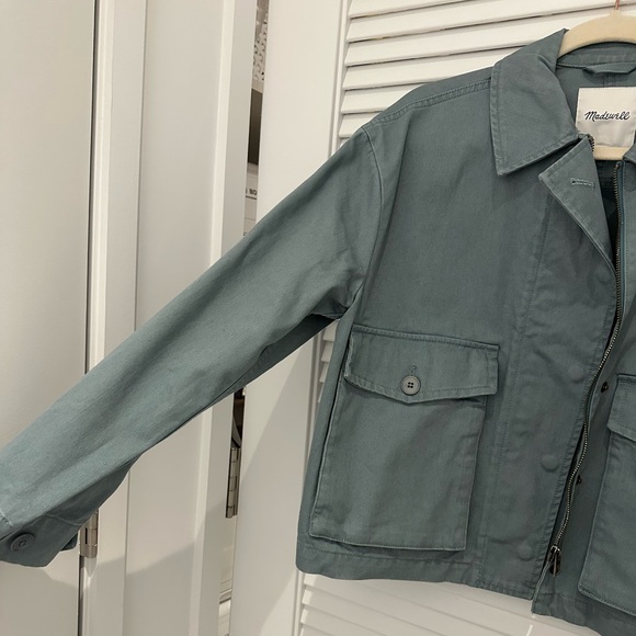 Madewell Cropped Cargo Jacket - Picture 3 of 10
